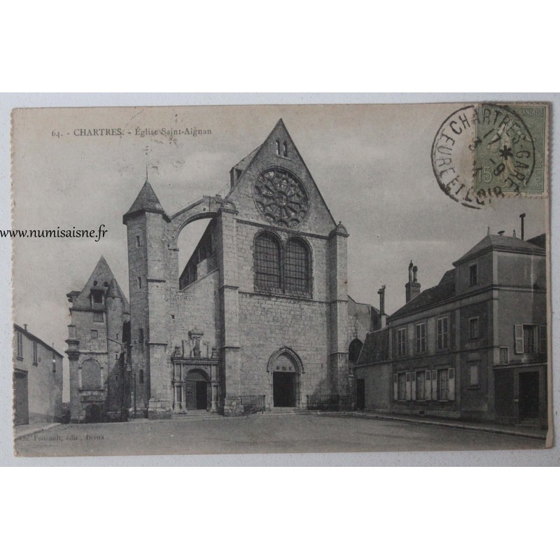 Frankreich - Komitat 28 - Chartres - Saint-Aignan Kirche