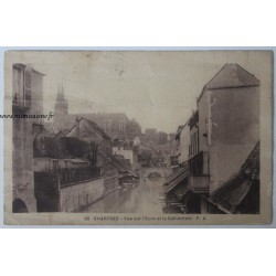 France - County 28 - Chartres - View of the Eure and the Cathedral