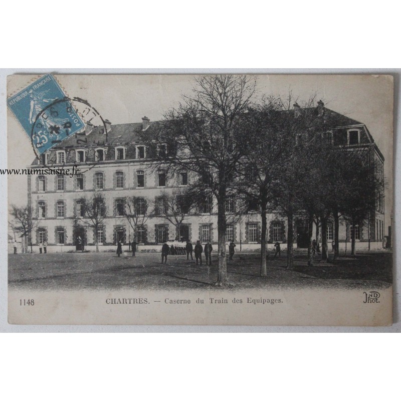 France - County 28 - Chartres - Crew train barracks