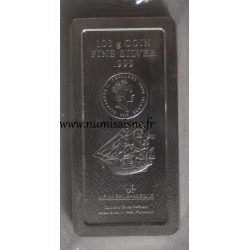 COOK INSELN - 5 Dollar 2009 - Barren 100 Gramm Silber 999,0 - Heimerle - Meule