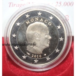 MONACO - 2 EURO 2010 - Albert II - Second hand