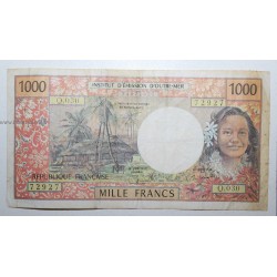 copy of French pacific territories - PICK 2 h - 1000 FRANCS 2004