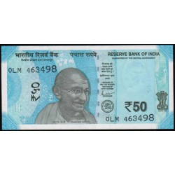 INDE - PICK 111 - 50 RUPEES 2020 - NON DATE - SANS LETTRE - MAHATMA GANDHI