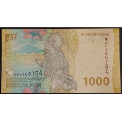 INDONESIA - 1,000 RUPEES - 2022 - Tjut Meutia