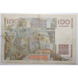 FRANCE - PICK 128 - 100 FRANCS JEUNE PAYSAN - 07/11/1945 - S.4