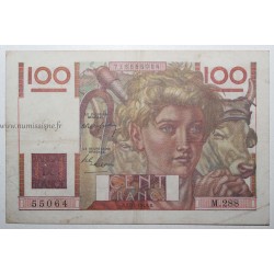 FAY 28/21 - 100 FRANCS...