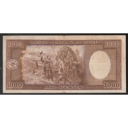 CHILE - PICK 107 - 1 000 PESOS - 28/11/1945