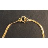 NECKLACE - YELLOW GOLD - 18 CARATS - 1 RUBY - Ref 096131