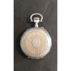 POCKET WATCH - SILVER - 19.93 g with mechanism