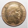 FRANCE - KM 785 - 50 FRANCS 1859 BB - Strasbourg - GOLD - TYP NAPOLEON III