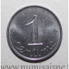 FRANCE - KM 928 - 1 CENTIME 1961 - Type Wheat Ear - Essai