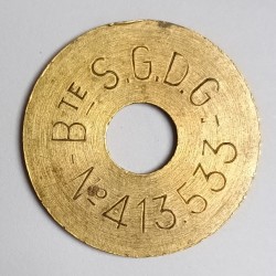 FRANCE - ATM TOKEN - PRIME TOKEN - TYPE B - S.G.D.G. - 413533