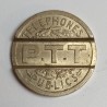 TOKEN - PUBLIC TELEPHONES - P.T.T. - 1937