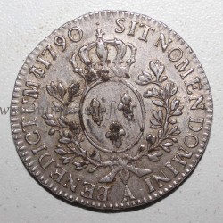 FRANCE - Gad 355 - LOUIS XVI - 1/2 ECU WITH OLIVE BRANCHES - 1790 A - Paris