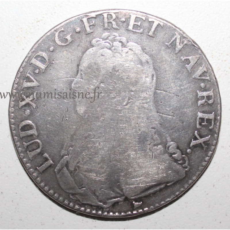 FRANKREICH - Gad 298 - LUDWIG XV - ECU MIT OLIVENZWEIG - 1726 I - Limoges