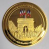 FRANKREICH - MEDAILLE - 70 JAHRE NACH ENDE DES ZWEITEN WELTKRIEGES - 8. MAI 1945