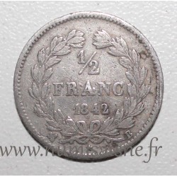 FRANKREICH - KM 741.13 - 1/2 FRANC 1842 B - Rouen - TYP LOUIS PHILIPPE 1