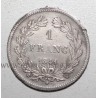 FRANCE - KM 748.13 - 1 FRANC 1844 W - Lille - TYPE LOUIS PHILIPPE 1 - Mounting spots