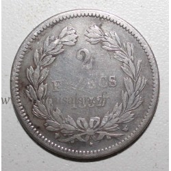 GADOURY 520 - 2 FRANCS 1832 W - Lille - TYPE LOUIS PHILIPPE 1er - KM 743