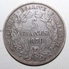 GADOURY 743 - 5 FRANCS 1870 A - Paris - TYPE CERES WITH LEGEND