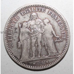 FRANCE - KM 756 - 5 FRANCS 1848 K - Bordeaux - Type Hercule