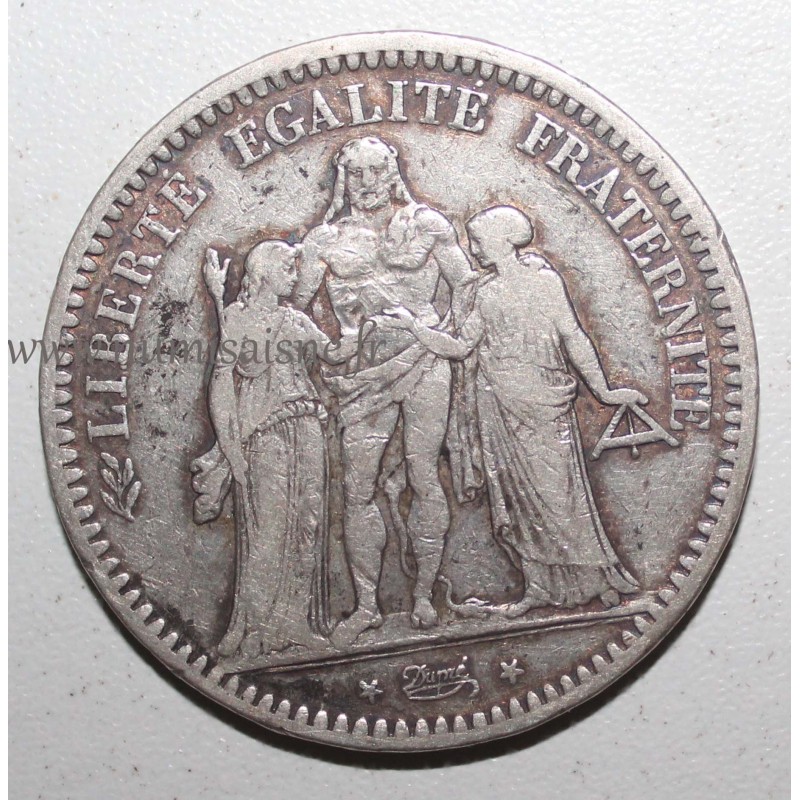 FRANCE - KM 756 - 5 FRANCS 1848 K - Bordeaux - Type Hercule