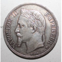 GADOURY 739 - 5 FRANCS 1869 BB - Strabourg - TYPE NAPOLEON III - KM 799