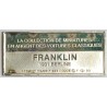 COLLECTION MINIATURES VOITURES CLASSIQUES - FRANKLIN - 1931 - BERLINE