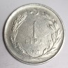 TURKEY - KM 889 - 1 LIRA 1967