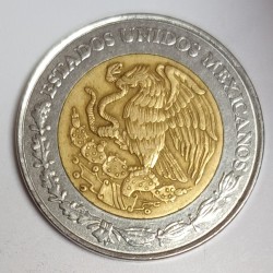 MEXICO - KM 552 - 5 NEW PESOS 1994 - EAGLE