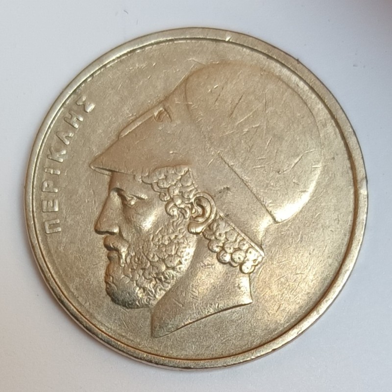 GRIECHENLAND - KM 133 - 20 DRACHMEN 1984 - PERICLES