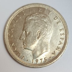 ESPAGNE - KM 807- 5 PESETAS 1975(76) - JUAN CARLOS I