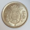 SPAIN - KM 807- 5 PESETAS 1975(76) - JUAN CARLOS I