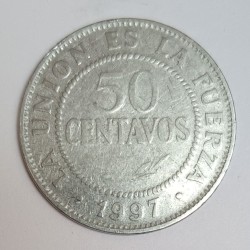 BOLIVIE - KM 204 - 50 CENTAVOS 1997