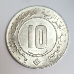 ALGÉRIE - KM 115 - 10 CENTIMES 1984