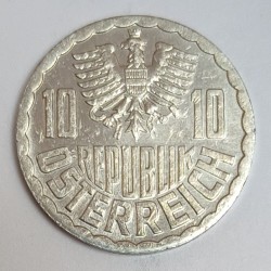 AUSTRIA - KM 2878 - 10 GROSCHEN 1992