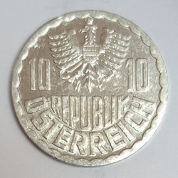 AUSTRIA - KM 2878 - 10 GROSCHEN 1993