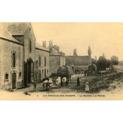 FRANCE - LES TRAVAUX DES CHAMPS - LA RENTREE A LA FERME - REEDITION