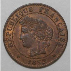 FRANKREICH - KM 826 - 1 CENTIME 1872 A - Paris - TYP CÉRÈS