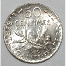 GADOURY 420 - 50 CENTIMES 1910 - TYPE SEMEUSE - KM 854