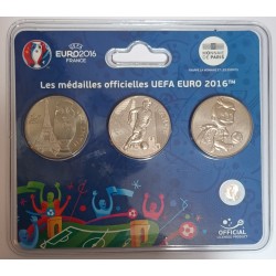 County 75 - PARIS - UEFA EURO - France - OFFICIAL MEDALS - Monnaie de Paris - 2016