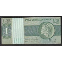 BRESIL - PICK 191 A c - 1 CRUZEIRO - (1980) - SIGN 20