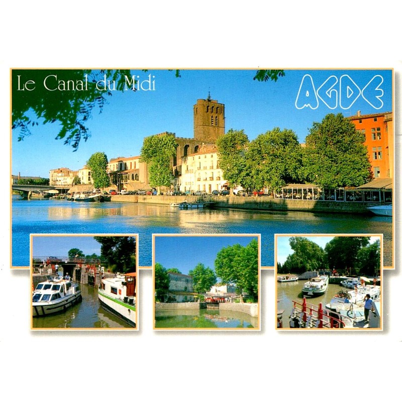 County 34300 - AGDE - Le Canal du Midi