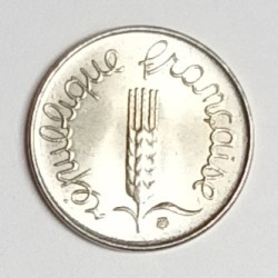 FRANCE - KM 928 - 1 CENTIME 1976 - TYPE EAR OF WHEAT