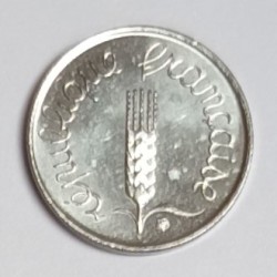 FRANCE - KM 928 - 1 CENTIME 1977 - TYPE EAR OF WHEAT