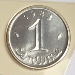 FRANCE - KM 928 - 1 CENTIME 1982 TYPE EPI