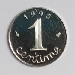 FRANCE - KM 928 - 1 CENTIME 1998 TYPE EPI