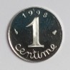 FRANKREICH - KM 928 - 1 CENTIME 1998 TYP EPI