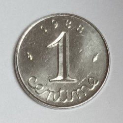 FRANCE - KM 928 - 1 CENTIME 1988 - TYPE EAR OF WHEAT