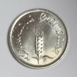 FRANCE - KM 928 - 1 CENTIME 1988 - TYPE EAR OF WHEAT